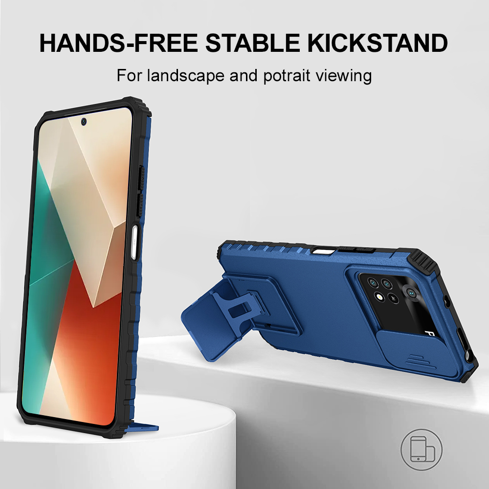 Camera Lens Protector - เคสกันกระแทกสำหรับ Xiaomi 11T Pro Lite พร้อมฝาปิดเลนส์กล้องแบบเลื่อนได้