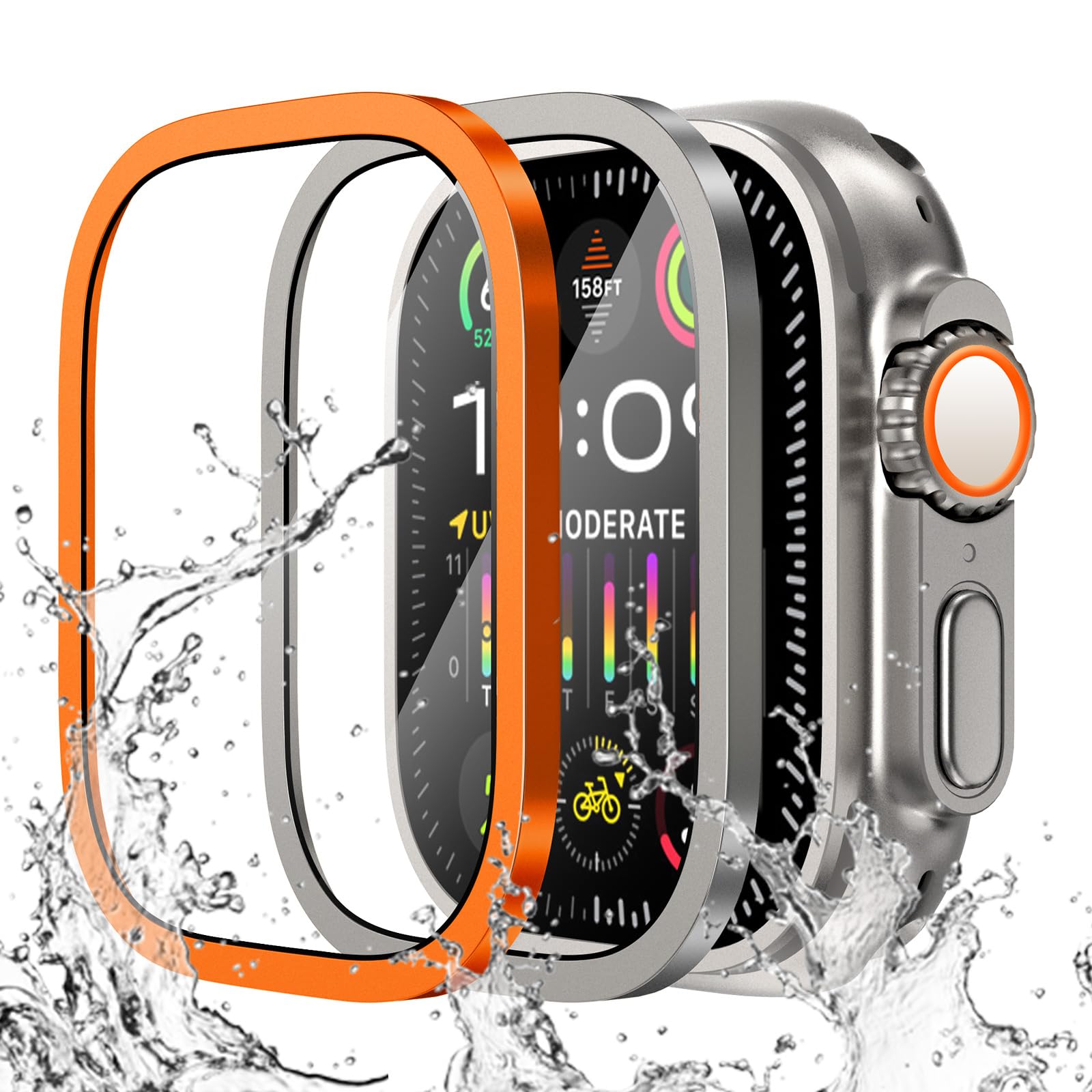 Smartwatch Screen Film - กระจกนิรภัยสําหรับ Apple Watch Ultra 49 มม.