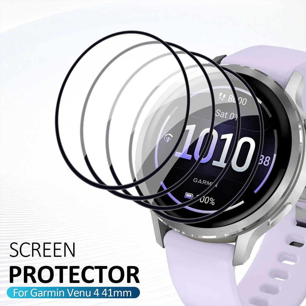 Smartwatch Screen Film - ฟิล์มกันรอยหน้าจอ HD 4 ชิ้นสำหรับ Garmin Venu