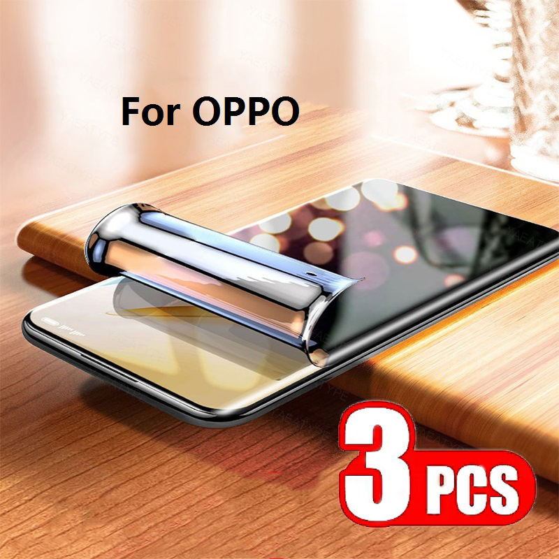 Oppo Reno 12 - ฟิล์มไฮโดรเจลป้องกันการมองเห็น 3 ชิ้น สำหรับ OPPO Find