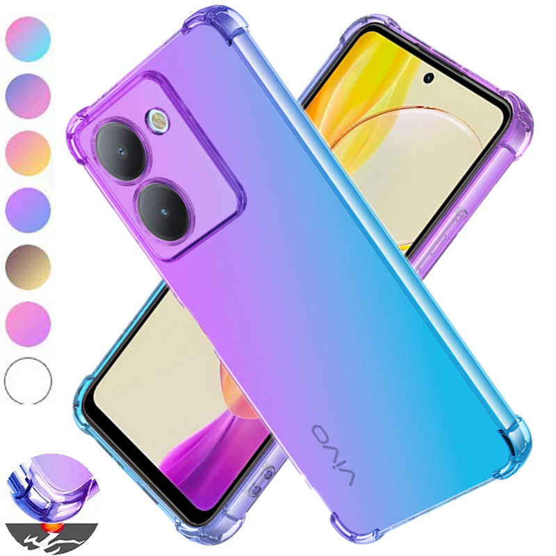 Vivo Y28 - เคส TPU ไล่ระดับสีกันกระแทกสำหรับ VIVO Y03 Y18