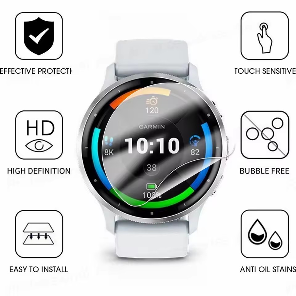 1-5 ชิ้นนาฬิกาฟิล์มไฮโดรเจลสำห - Hydrogel Screen Protector บทวิจารณ์และราคา