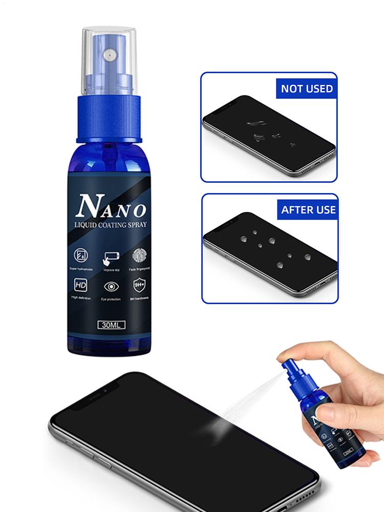 สเปรย์ป้องกันหน้าจอแบบเหลว น้ำ - Oleophobic Coating Spray บทวิจารณ์และราคา