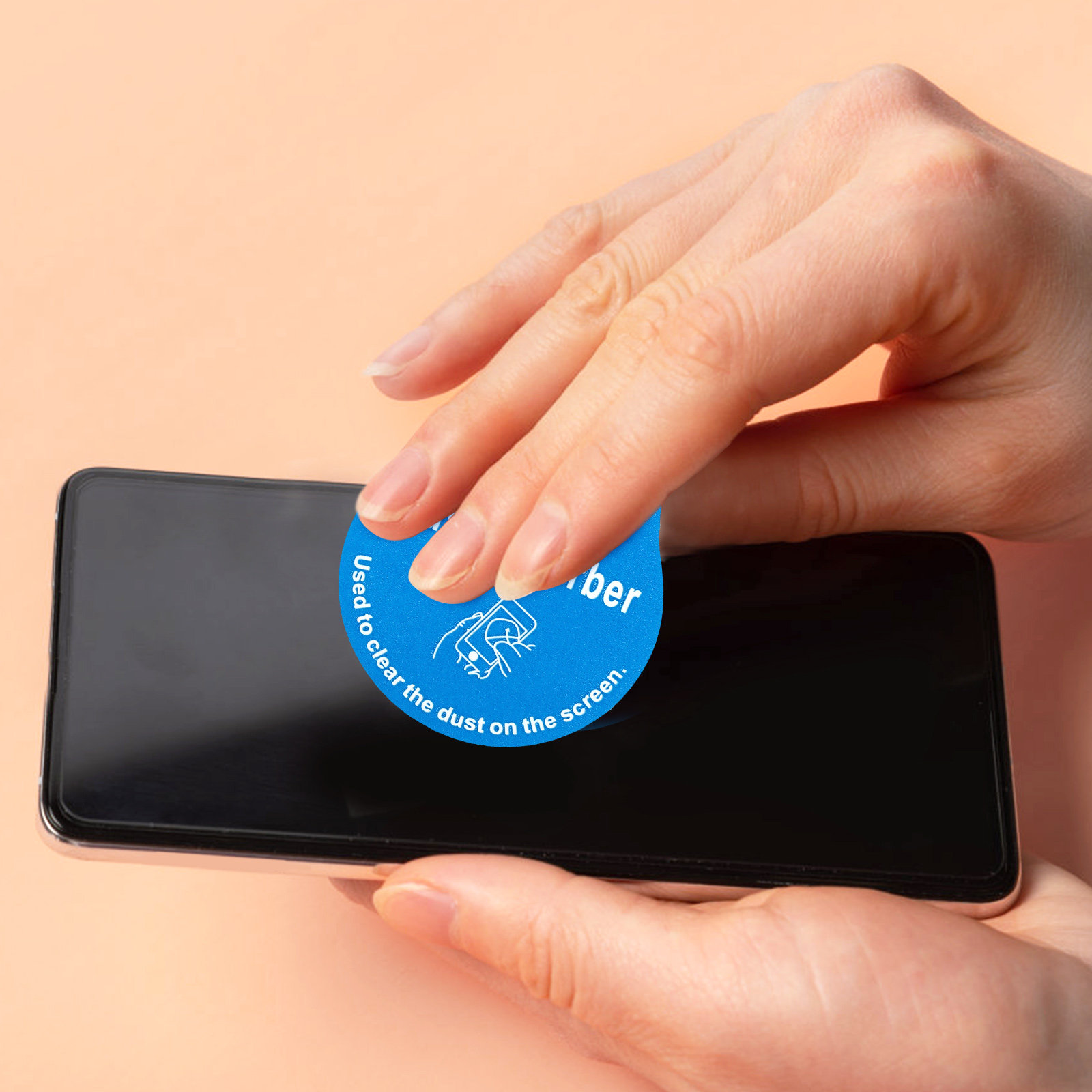 สติ๊กเกอร์กำจัดฝุ่นหน้าจอ 200  - Dust Removal Sticker บทวิจารณ์และราคา