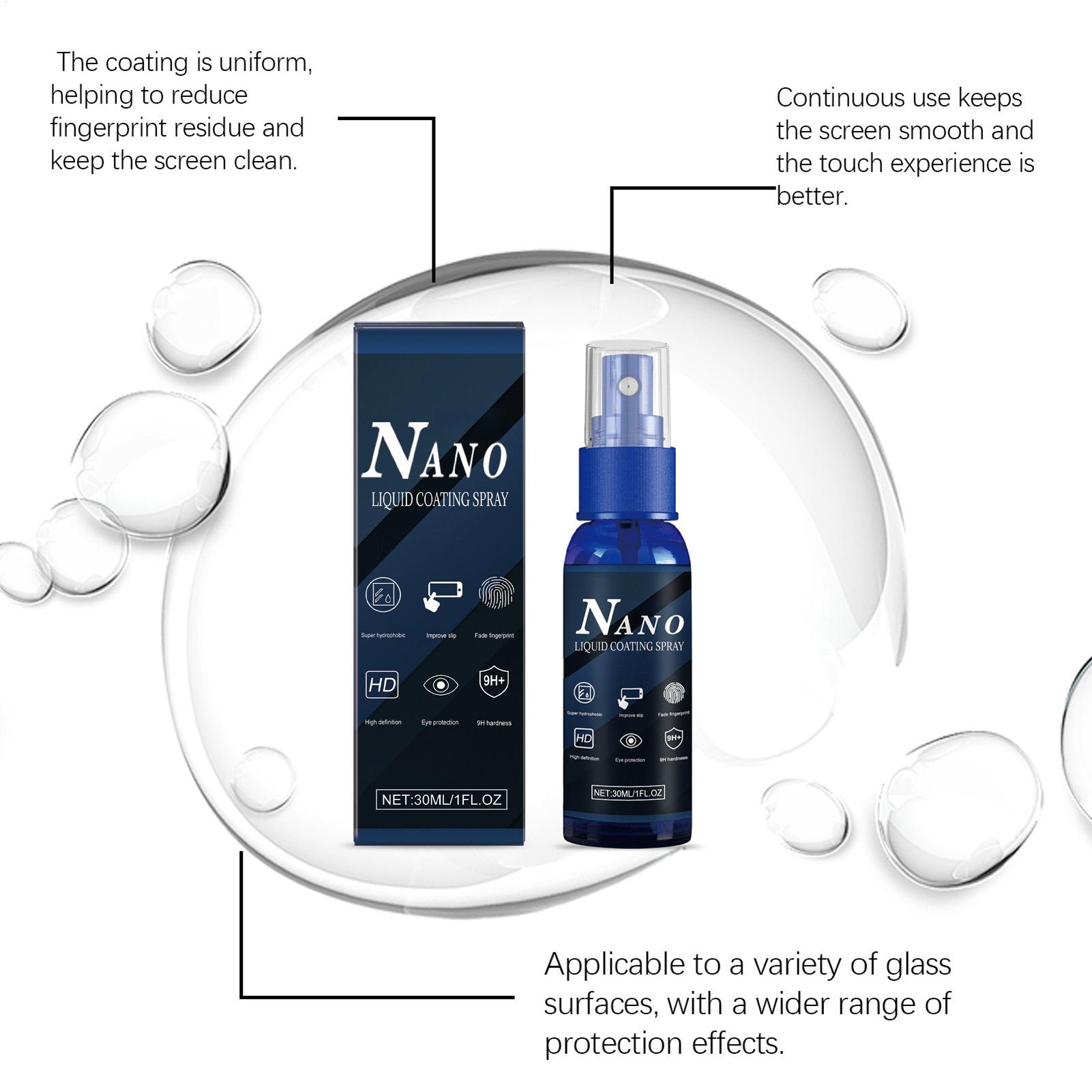 น้ำยาเคลือบกันน้ำมัน 30 มล. ป้ - Oleophobic Coating Spray บทวิจารณ์และราคา
