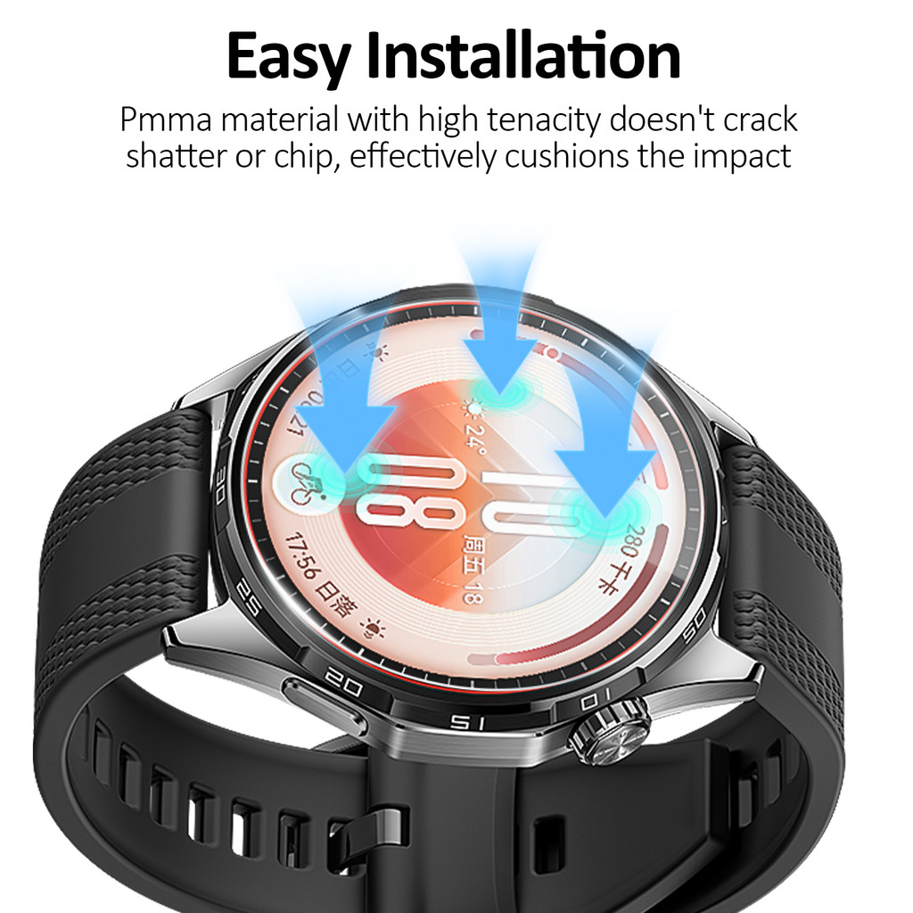 【สำหรับ Huawei Watch GT7 GT7 P - Glass Protector Auto บทวิจารณ์และราคา