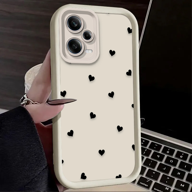 เคสโทรศัพท์ลายโบว์รูปหัวใจสีดำ - Xiaomi Redmi Note 13 บทวิจารณ์และราคา