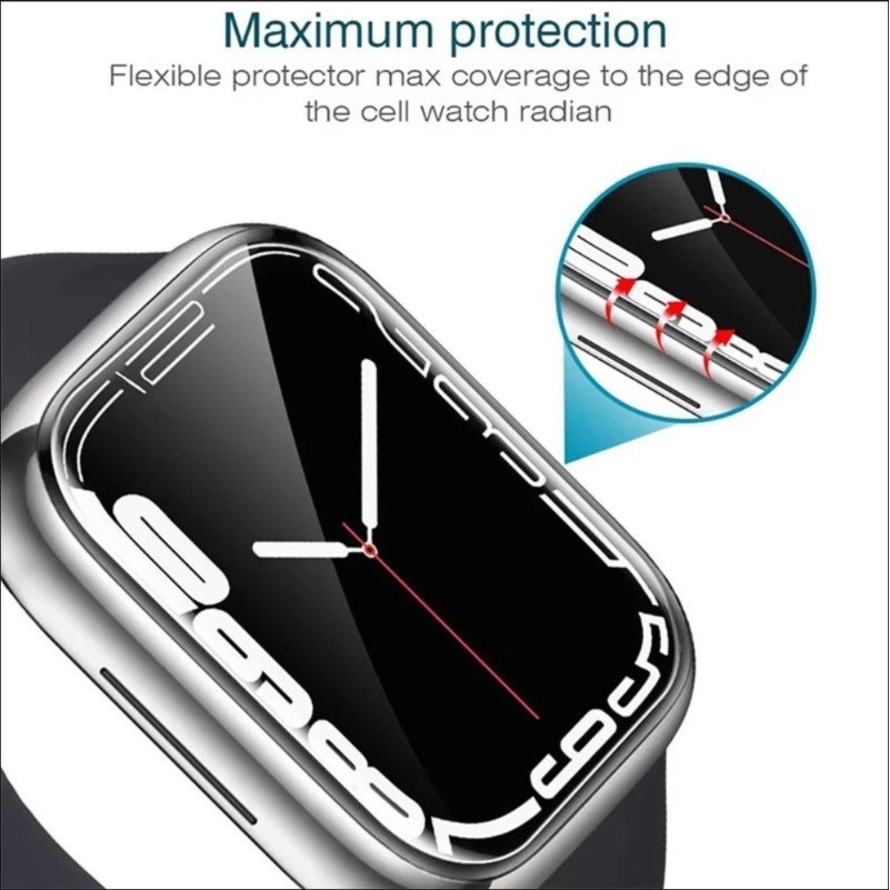 6 ชิ้นฟิล์มป้องกันหน้าจอสำหรับ - Smartwatch Screen Film บทวิจารณ์และราคา